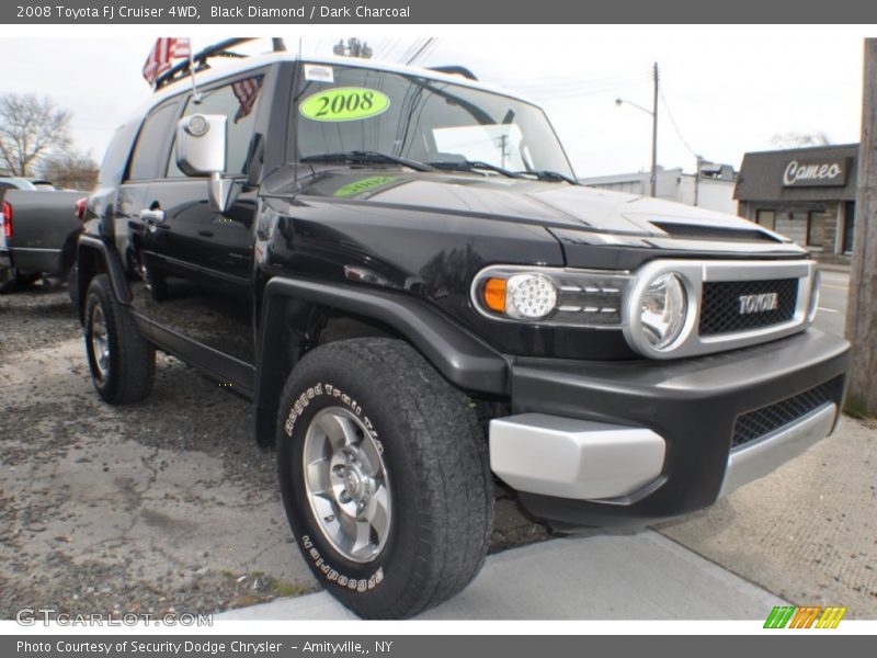 Black Diamond / Dark Charcoal 2008 Toyota FJ Cruiser 4WD