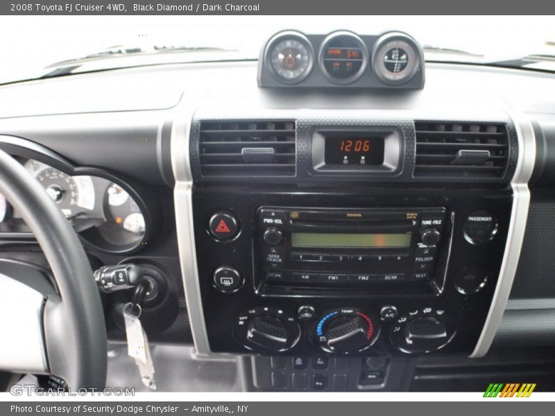 Black Diamond / Dark Charcoal 2008 Toyota FJ Cruiser 4WD