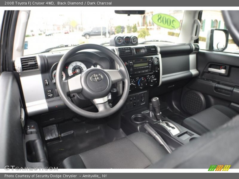 Black Diamond / Dark Charcoal 2008 Toyota FJ Cruiser 4WD