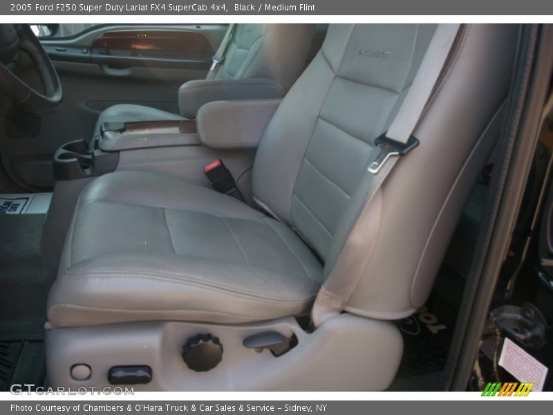 Black / Medium Flint 2005 Ford F250 Super Duty Lariat FX4 SuperCab 4x4