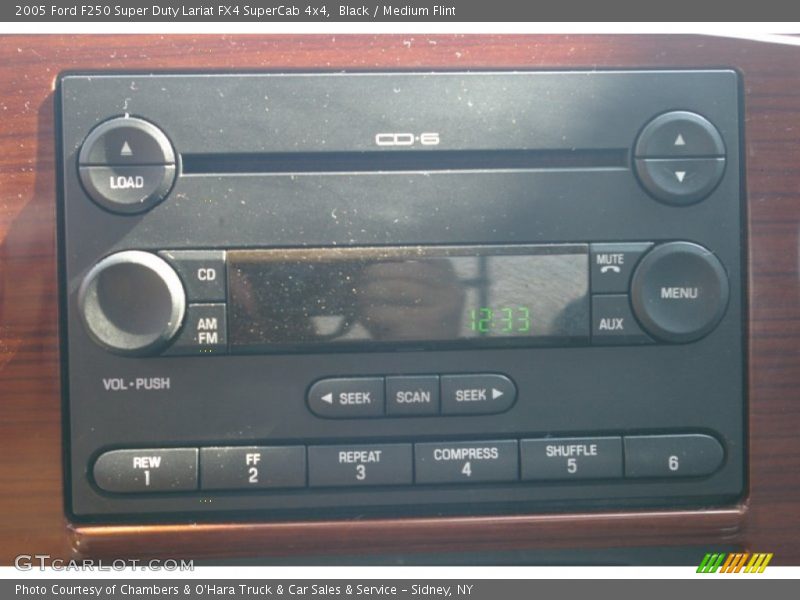 Black / Medium Flint 2005 Ford F250 Super Duty Lariat FX4 SuperCab 4x4