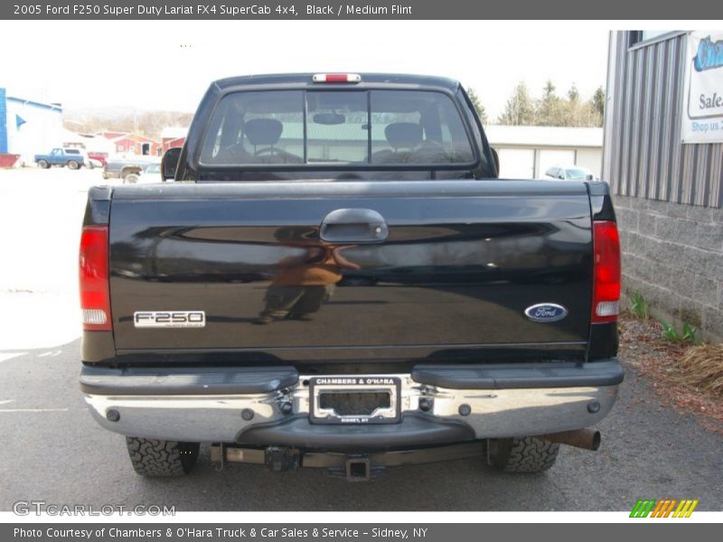Black / Medium Flint 2005 Ford F250 Super Duty Lariat FX4 SuperCab 4x4