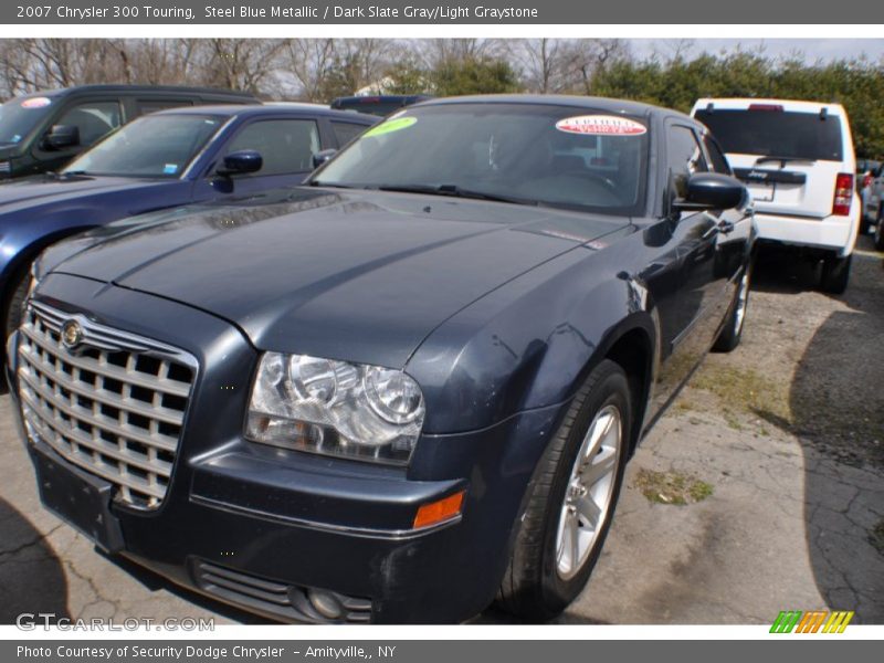 Steel Blue Metallic / Dark Slate Gray/Light Graystone 2007 Chrysler 300 Touring
