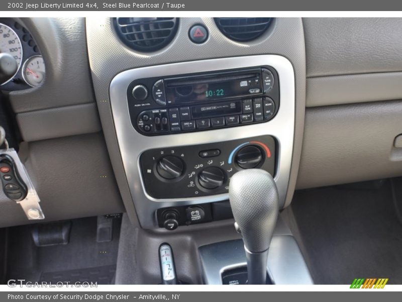 Steel Blue Pearlcoat / Taupe 2002 Jeep Liberty Limited 4x4