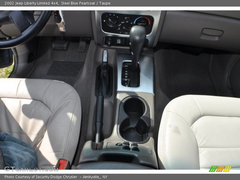 Steel Blue Pearlcoat / Taupe 2002 Jeep Liberty Limited 4x4