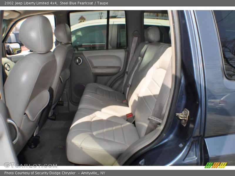 Steel Blue Pearlcoat / Taupe 2002 Jeep Liberty Limited 4x4