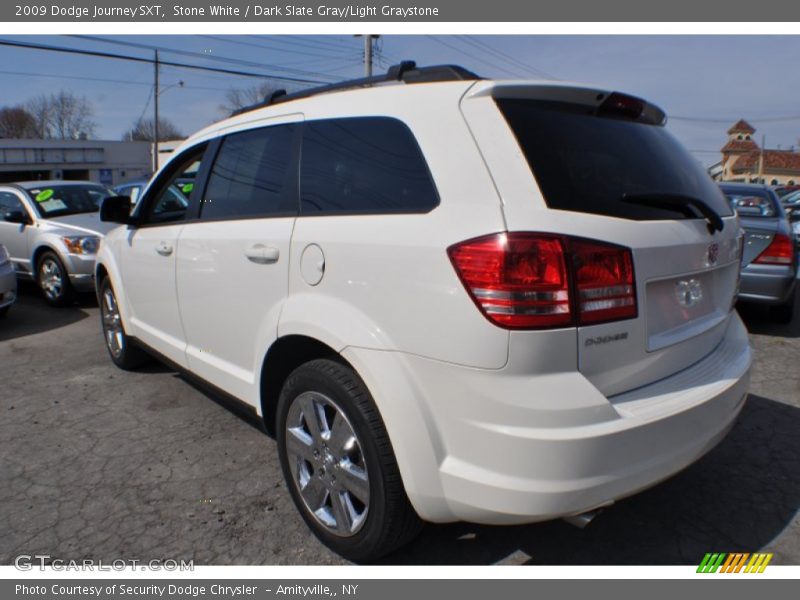 Stone White / Dark Slate Gray/Light Graystone 2009 Dodge Journey SXT