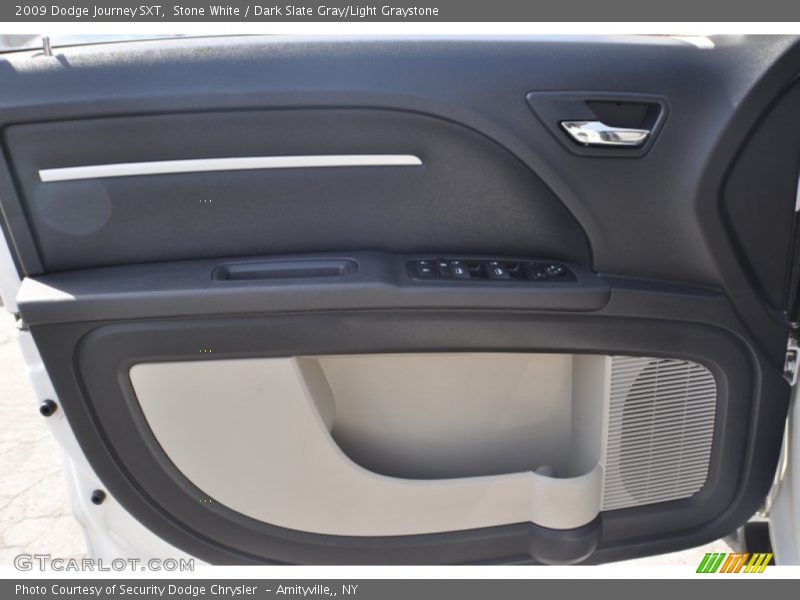 Stone White / Dark Slate Gray/Light Graystone 2009 Dodge Journey SXT