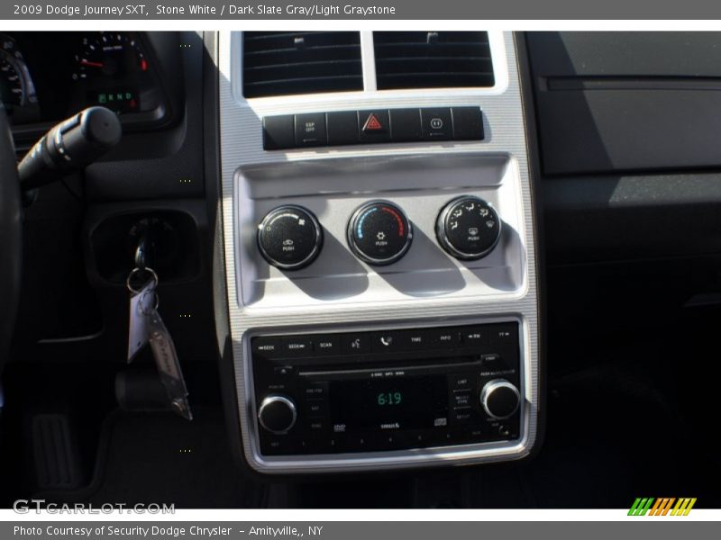 Stone White / Dark Slate Gray/Light Graystone 2009 Dodge Journey SXT