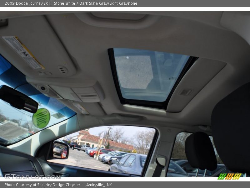 Stone White / Dark Slate Gray/Light Graystone 2009 Dodge Journey SXT
