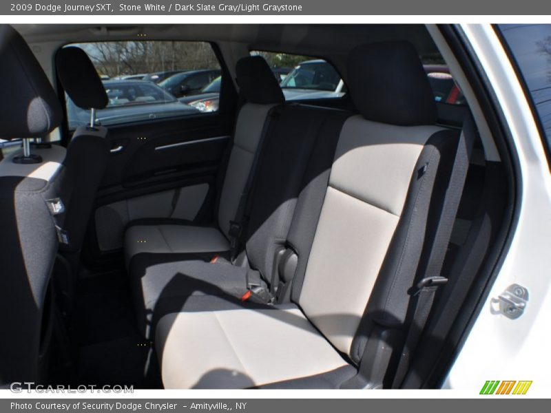 Stone White / Dark Slate Gray/Light Graystone 2009 Dodge Journey SXT