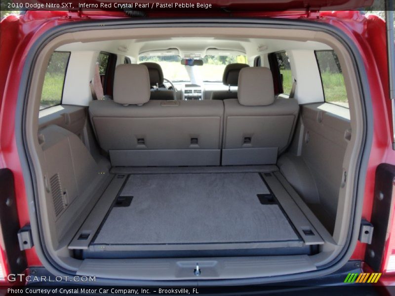 Inferno Red Crystal Pearl / Pastel Pebble Beige 2010 Dodge Nitro SXT
