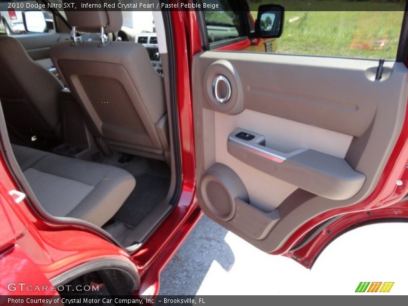Inferno Red Crystal Pearl / Pastel Pebble Beige 2010 Dodge Nitro SXT