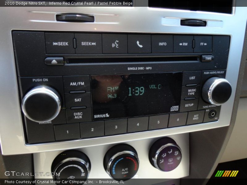 Inferno Red Crystal Pearl / Pastel Pebble Beige 2010 Dodge Nitro SXT