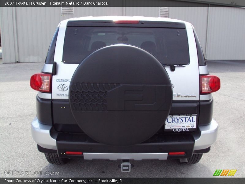 Titanium Metallic / Dark Charcoal 2007 Toyota FJ Cruiser
