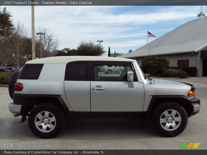 Titanium Metallic / Dark Charcoal 2007 Toyota FJ Cruiser