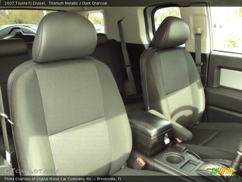 Titanium Metallic / Dark Charcoal 2007 Toyota FJ Cruiser
