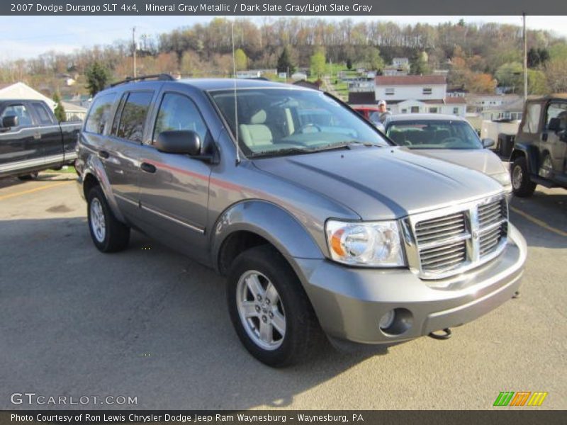 Mineral Gray Metallic / Dark Slate Gray/Light Slate Gray 2007 Dodge Durango SLT 4x4