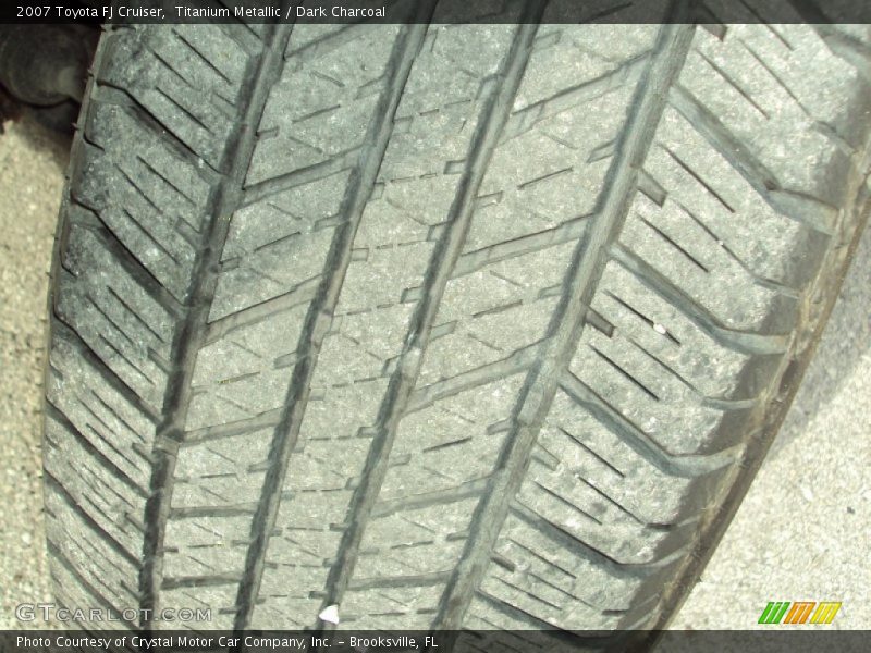 Titanium Metallic / Dark Charcoal 2007 Toyota FJ Cruiser