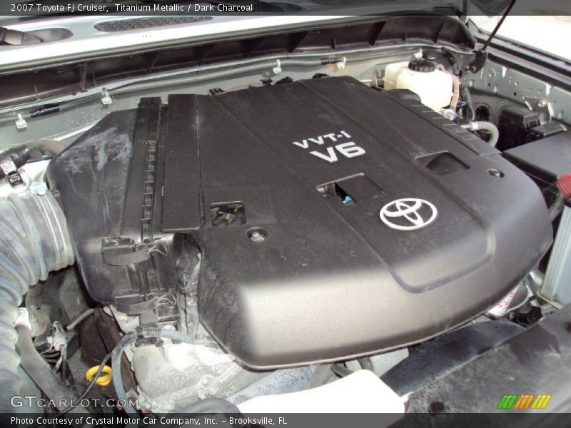 Titanium Metallic / Dark Charcoal 2007 Toyota FJ Cruiser