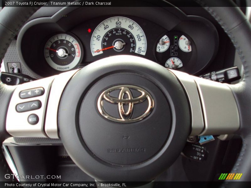 Titanium Metallic / Dark Charcoal 2007 Toyota FJ Cruiser