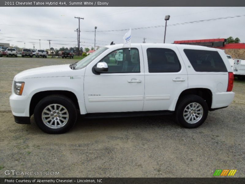  2011 Tahoe Hybrid 4x4 Summit White