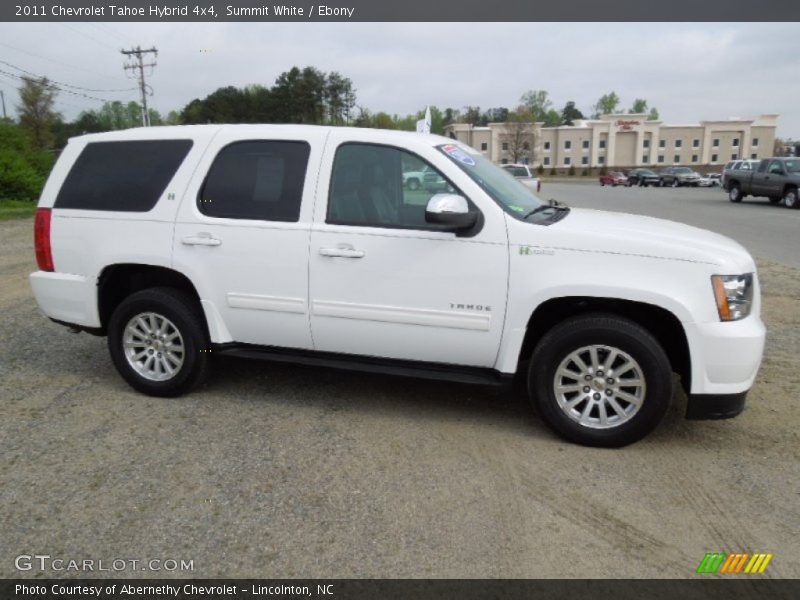 Summit White / Ebony 2011 Chevrolet Tahoe Hybrid 4x4