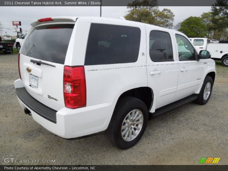 Summit White / Ebony 2011 Chevrolet Tahoe Hybrid 4x4