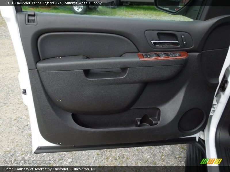 Door Panel of 2011 Tahoe Hybrid 4x4