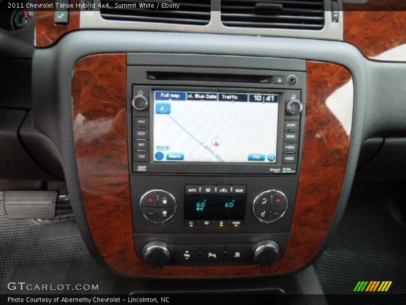 Navigation of 2011 Tahoe Hybrid 4x4