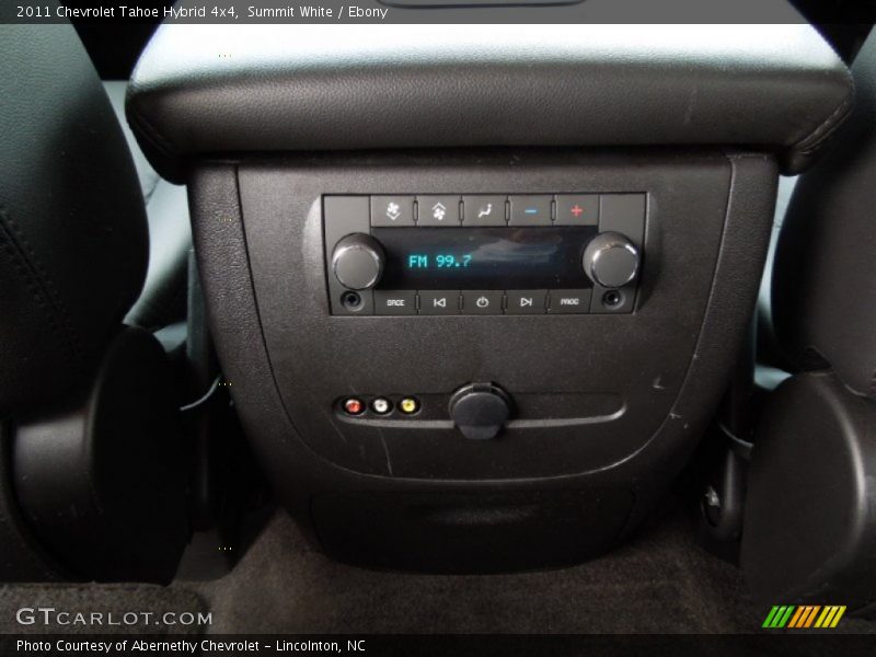 Controls of 2011 Tahoe Hybrid 4x4