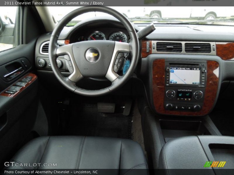 Summit White / Ebony 2011 Chevrolet Tahoe Hybrid 4x4