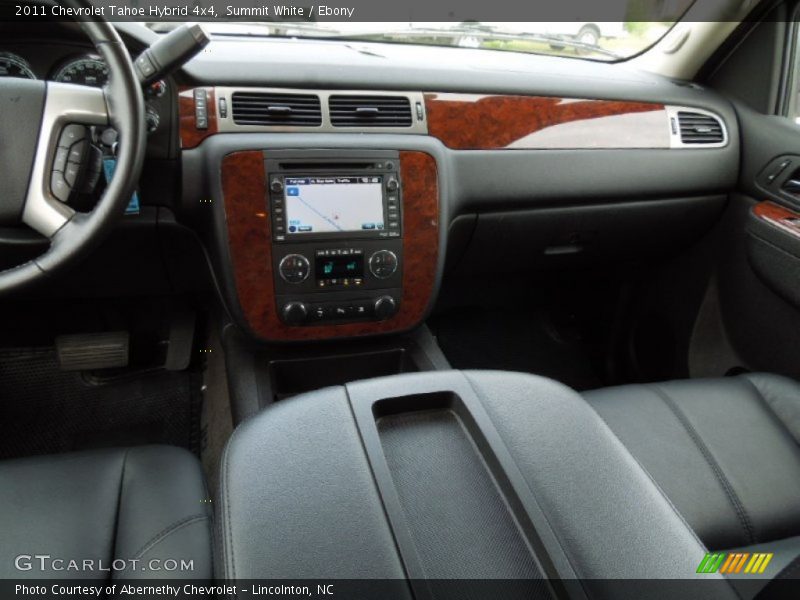 Summit White / Ebony 2011 Chevrolet Tahoe Hybrid 4x4
