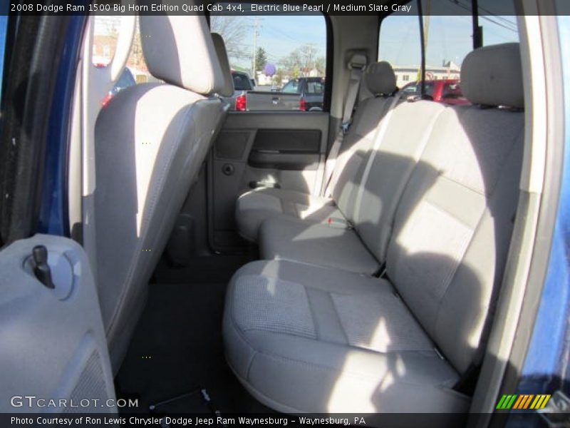 Electric Blue Pearl / Medium Slate Gray 2008 Dodge Ram 1500 Big Horn Edition Quad Cab 4x4