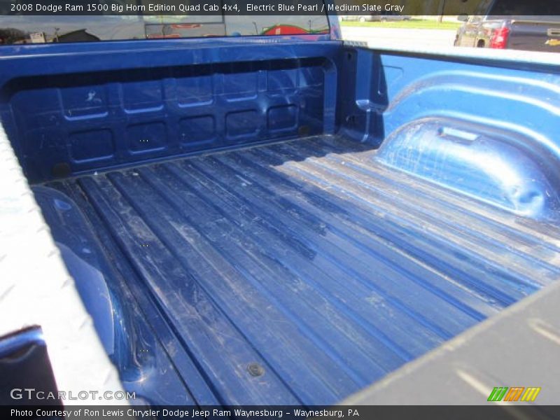 Electric Blue Pearl / Medium Slate Gray 2008 Dodge Ram 1500 Big Horn Edition Quad Cab 4x4