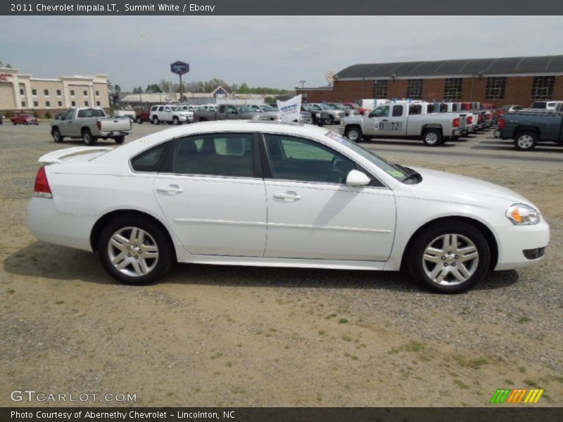 Summit White / Ebony 2011 Chevrolet Impala LT