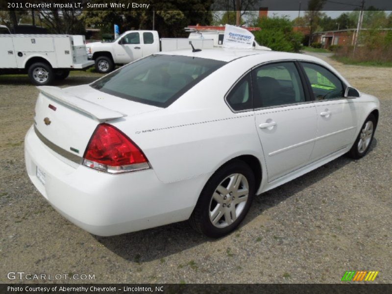Summit White / Ebony 2011 Chevrolet Impala LT