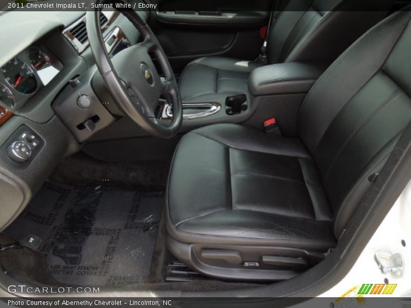 Summit White / Ebony 2011 Chevrolet Impala LT