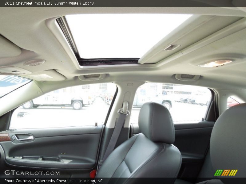 Summit White / Ebony 2011 Chevrolet Impala LT