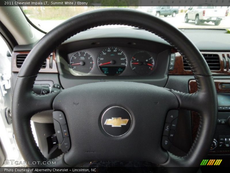Summit White / Ebony 2011 Chevrolet Impala LT