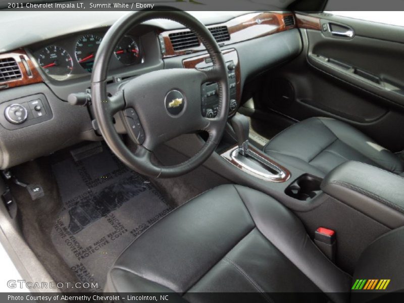 Summit White / Ebony 2011 Chevrolet Impala LT