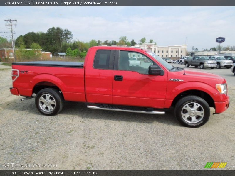  2009 F150 STX SuperCab Bright Red