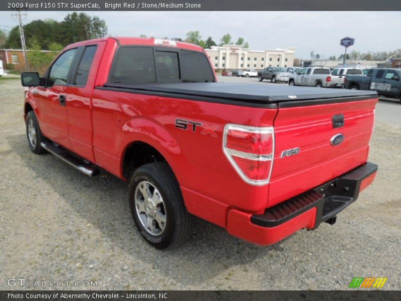  2009 F150 STX SuperCab Bright Red