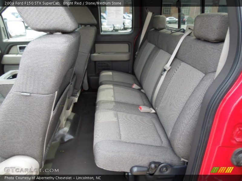 Rear Seat of 2009 F150 STX SuperCab