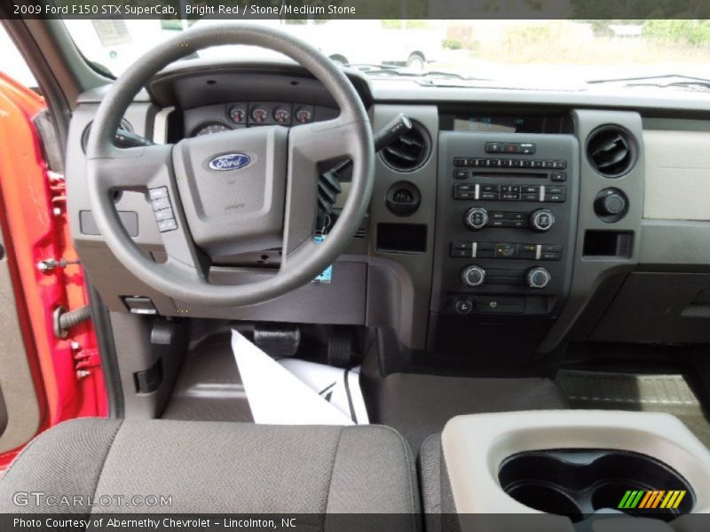 Dashboard of 2009 F150 STX SuperCab
