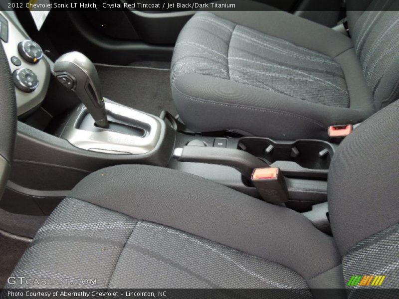 Crystal Red Tintcoat / Jet Black/Dark Titanium 2012 Chevrolet Sonic LT Hatch