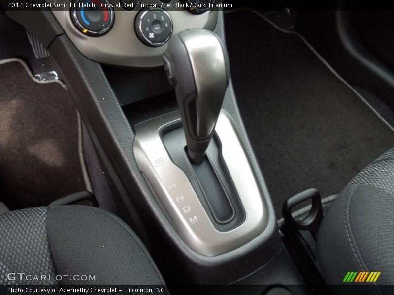 Crystal Red Tintcoat / Jet Black/Dark Titanium 2012 Chevrolet Sonic LT Hatch