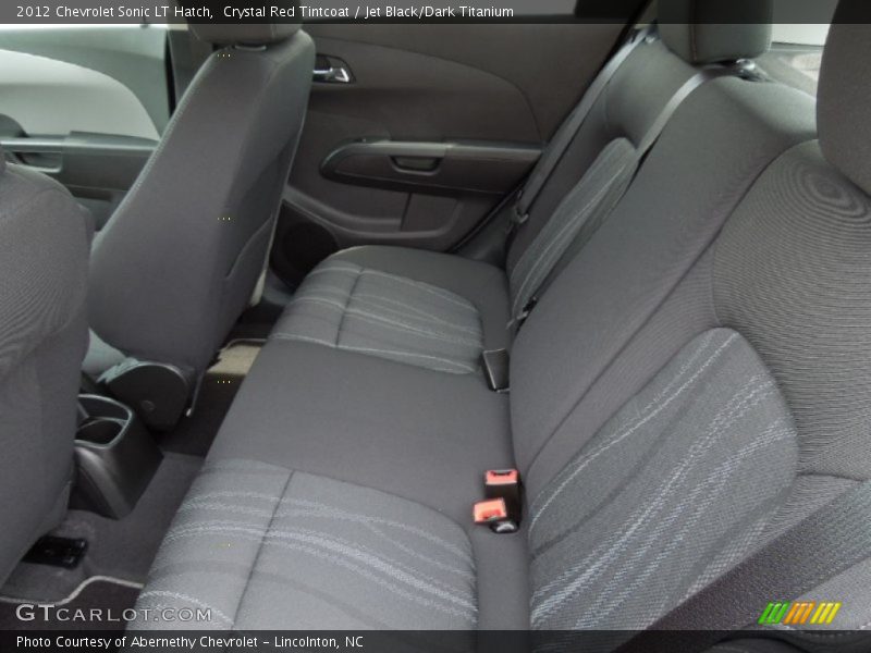 Crystal Red Tintcoat / Jet Black/Dark Titanium 2012 Chevrolet Sonic LT Hatch