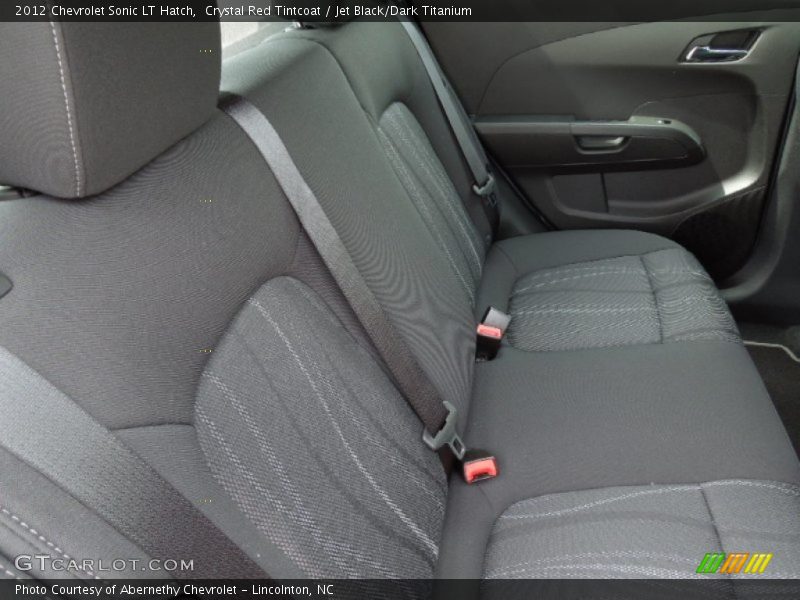 Crystal Red Tintcoat / Jet Black/Dark Titanium 2012 Chevrolet Sonic LT Hatch