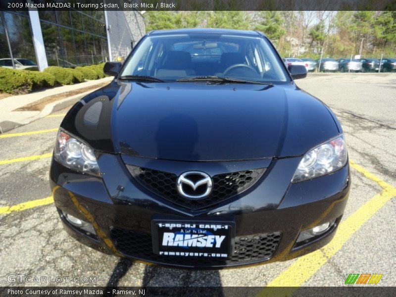 Black Mica / Black 2009 Mazda MAZDA3 i Touring Sedan